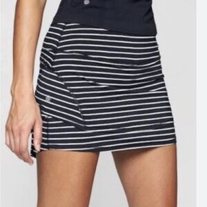 ATHLETA stripe tennis skort